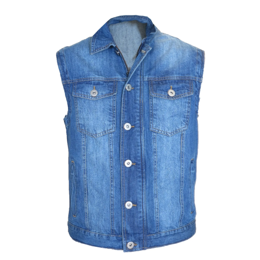 Bullfighter Denim Vest Blå XL