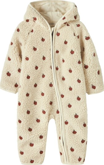 Lil"Atelier Nbfnalo Sia Ls Loose Suit Lil   Cream   62 68