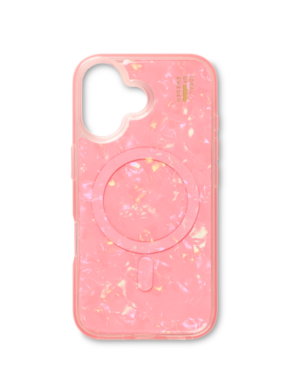 IDEAL OF SWEDEN Pearlised Case MagSafe iPhone 16 Pink
