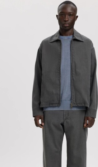 Annarr Anrtyrell Selvedge Denim Lg Jacket Grey S Annarr Anrtyrell Selvedge Denim Lg Jacket Grey S