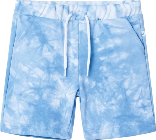 Barneshorts med snor myk blå 116
