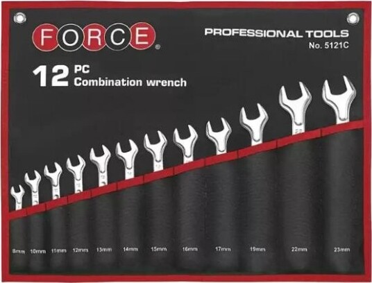 FORCE 5121SC Kombinasjonsnøkkelsett