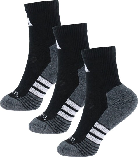 Adidas Performance Sokker 3 pack PRF C CC CRW Black/White Adidas Performance 31/33 Sokker Svart 31 33