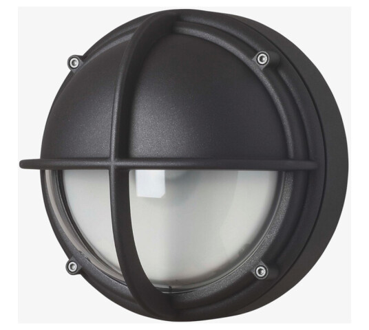 Louis Poulsen Louis Poulsen Skot utendørs halvskjerm vegglampe - Grafitt/Klar Louis Poulsen Louis Poulsen Skot utendørs halvskjerm vegglampe - Grafitt/Klar