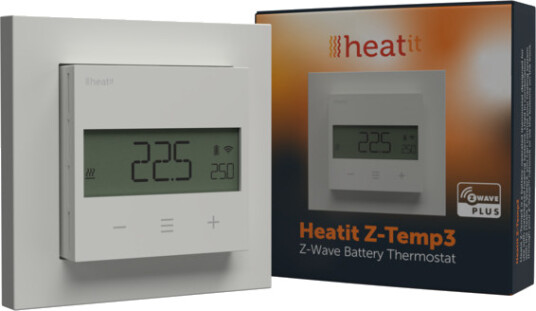 Heatit Z-Wave Z-Temp3 White Heatit Z-Wave Z-Temp3 White