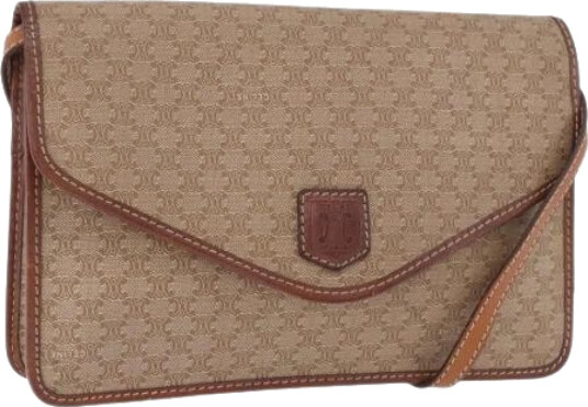 Celine Vintage Dame Brun