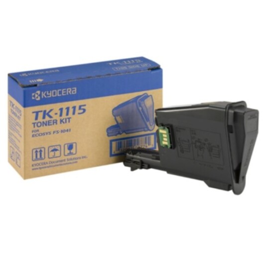 Kyocera TK-1115 Tonerkassett sort, 1.600 sider Kyocera TK-1115 Tonerkassett sort, 1.600 sider