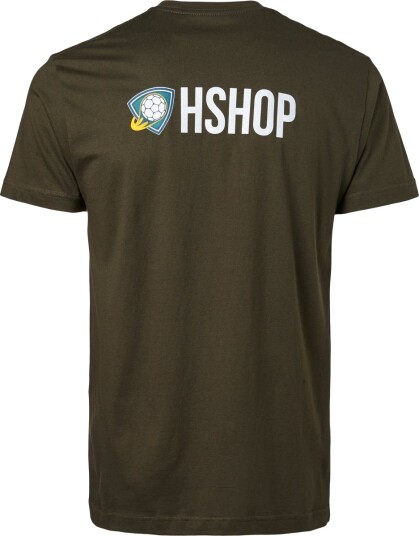 HSHOP T-skjorte Unisex Olivengrønn XL