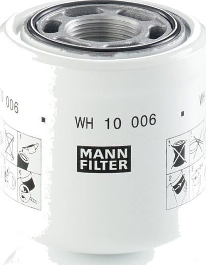 MANN-FILTER WH 10 006 Filter, arbeidshydraulikk