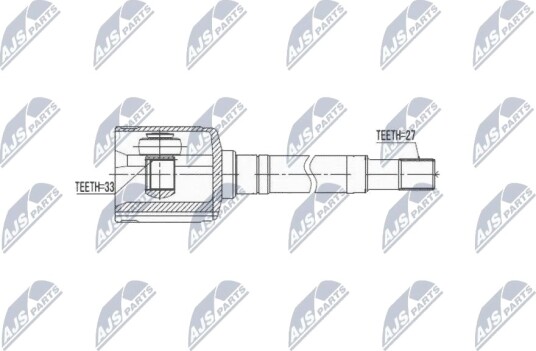 Nty Drivknute drivaksel NTY NPW NS 033
