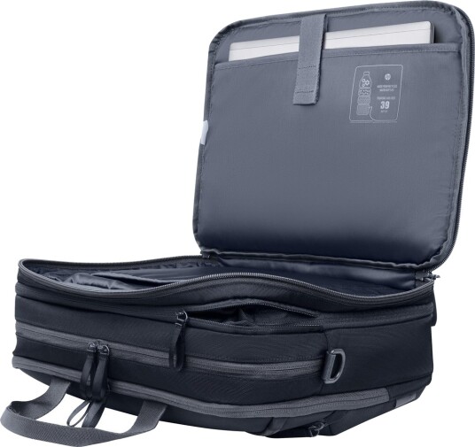 HP Travel Plus PC veske 14" 15L Vannavstøtende Sort