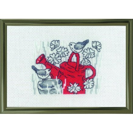 Permin Broderisett Vannkanne 10x15cm
