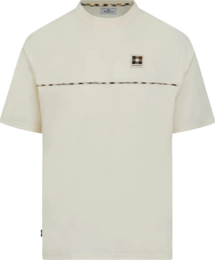 Aquascutum Herre Topper Hvit L, Aquascutum Herre Topper Hvit L,