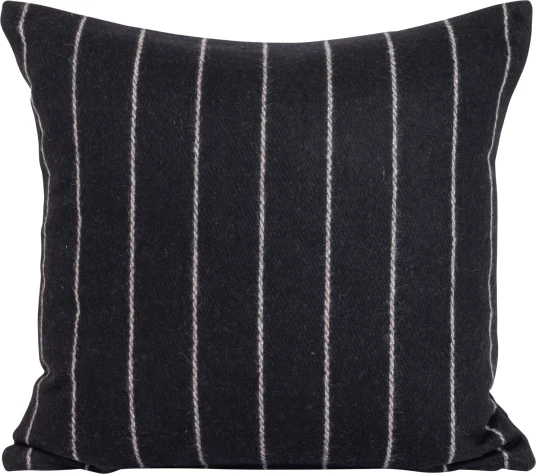 Lama putetrekk pinstripe 50x50 Sort Lama putetrekk pinstripe 50x50 Sort