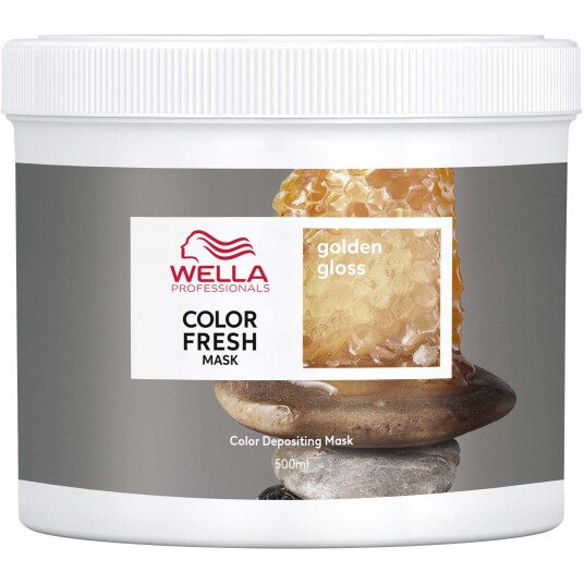 Wella Professionals Color Fresh Mask Golden Gloss 500ml Wella Professionals Color Fresh Mask Golden Gloss 500ml