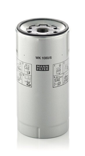 Drivstoffilter MANN FILTER WK 1080/6 x