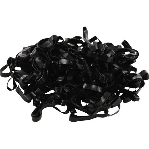 Horse Guard HorseGuard Silicone Bands, 500pcs - Black