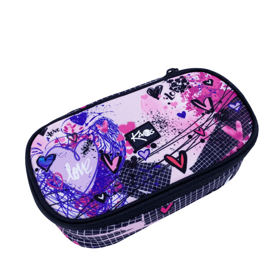 KAOS Pencilcase Pink Love 951845