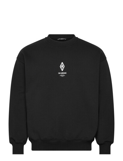 HAN Kjøbenhavn Diamond Loose Crewneck Black L HAN Kjøbenhavn Diamond Loose Crewneck Black L