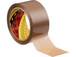 Tesa Pet-Pakketape Gummilim 132M:50Mm 6Stk. Brun