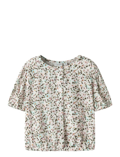 name it Nmfvelma Ss Short Top - Cream - 86