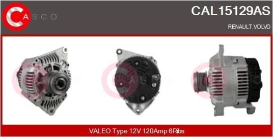 Dynamo CASCO CAL15129AS
