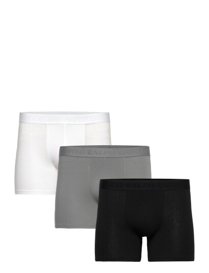 Polo Ralph Lauren Stretch Cotton Boxer Brief 3 Pack White XXL Polo Ralph Lauren Stretch Cotton Boxer Brief 3 Pack White XXL