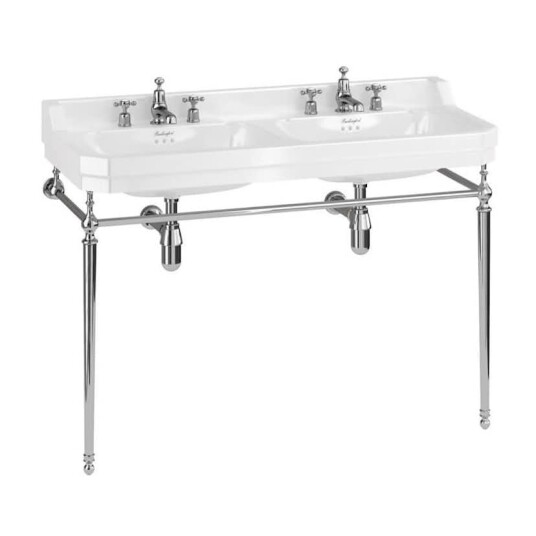 Servant Burlington Edwardian 1200 mm Dobbel med Håndservant