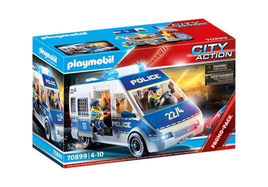 Playmobil City Action - Police Van with Lights and Sound