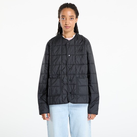 Adidas Originals Jakke Quilted Liner Svart Adidas Originals Jakke Quilted Liner Svart