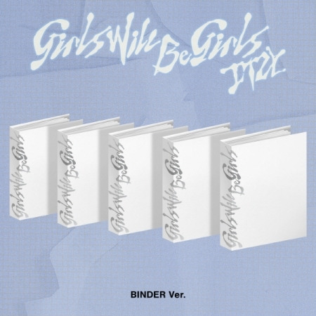 ITZY Girls Will Be Girls Binder Random Cover Version incl. Binder + Hand Writing Postcard CD