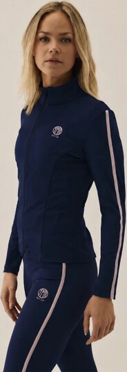 YMR Track Club Kvarnholmen Ladies Full Zip Blå L