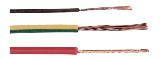 Nexans RQ Koblingskabel 1 x 6 mm² lederområde, brun 100 m, bobin