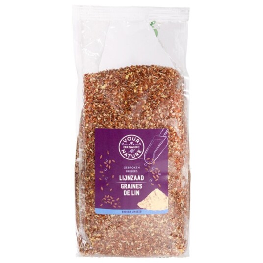 Your Organic Nature knuste linfrø 400 g Your Organic Nature knuste linfrø 400 g