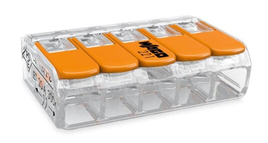 Toppklemme 5 Pol 0,08 4mm 5 pk Toppklemme 5 Pol 0,08 4mm 5 pk