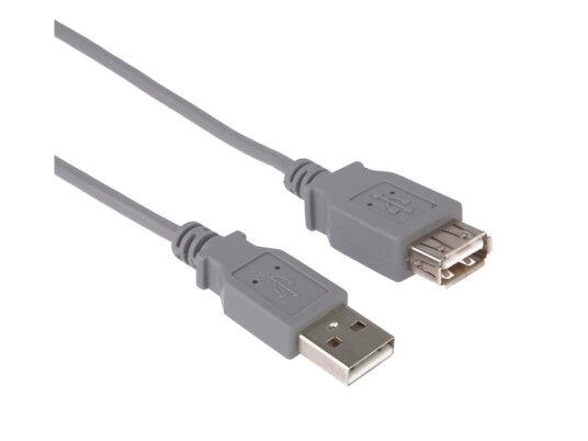 Premiumcord Kupaa5 5 M Usb A Usb A Usb 2.0 0,48 Gbit/S Grå KUPAA5