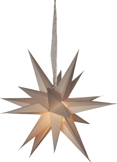 Star Trading   Papirpose December   Beige