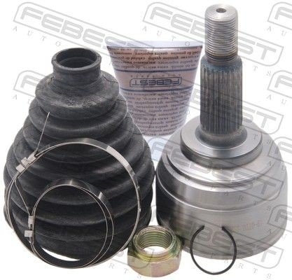 Febest Drivknute drivaksel FEBEST 0210 E11 Febest Drivknute drivaksel FEBEST 0210 E11
