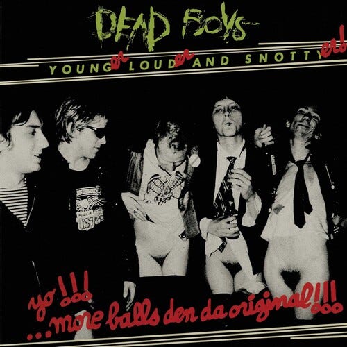 Dead Boys Younger Louder & Snottyer White LP/Vinyl Dead Boys Younger Louder & Snottyer White LP/Vinyl