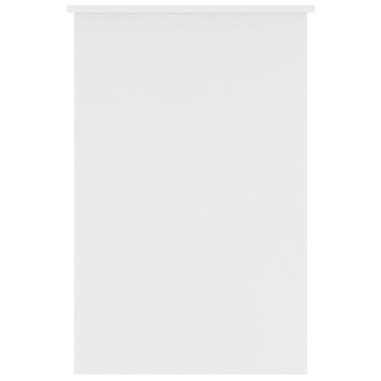 vidaXL Skrivebord hvit 100x50x76 cm sponplate