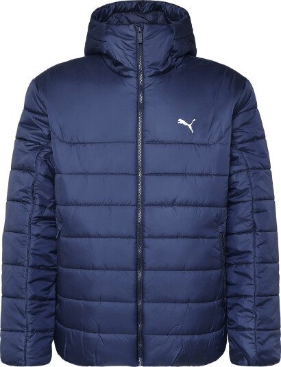 PUMA Ess Hooded Padded Jacket Navy S