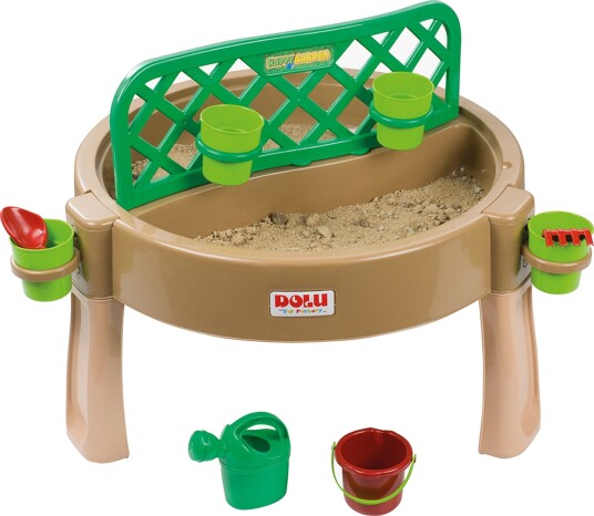 Dolu Gardening Sand Water Creativity 4-in-1 Lekebord Brun Dolu Gardening Sand Water Creativity 4-in-1 Lekebord Brun