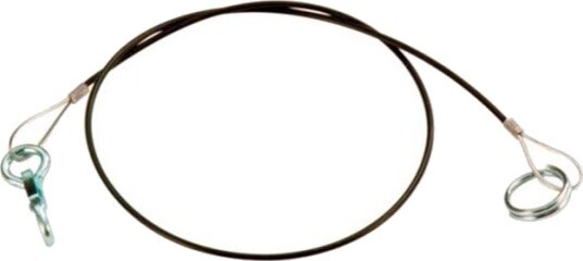Sikringswire For Trailerbremse 110 Cm.100N/98Kg Plastb Sikringswire For Trailerbremse 110 Cm.100N/98Kg Plastb