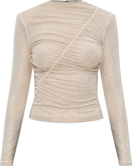 Self Portrait Dame Topper Beige 2XS,