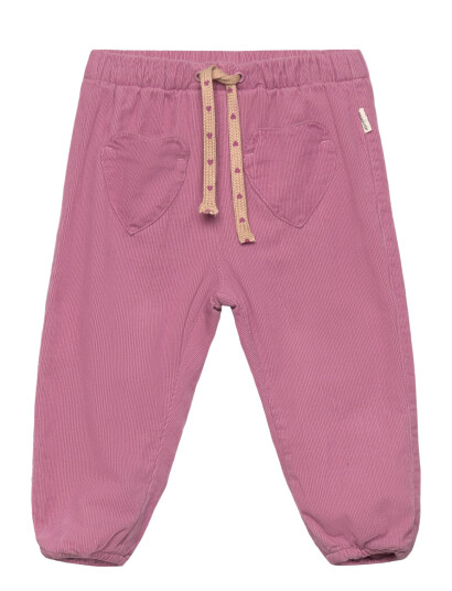 Minymo Pants Corduroy W. Lining Pink 62