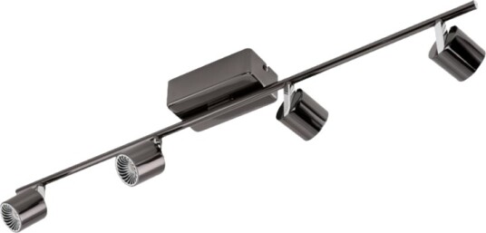 Eglo Maurano Spot 4X480lm Svart Krom Eglo Maurano Spot 4X480lm Svart Krom