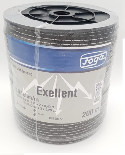 Skjøt Elektrisk tape Utmerket 20mm 200m Skjøt Elektrisk tape Utmerket 20mm 200m