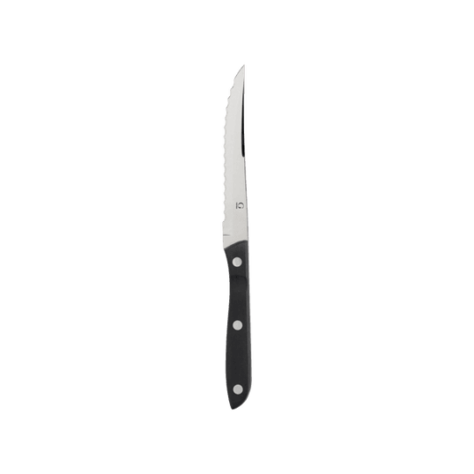 Gense Steakkniv Old Farmer Black 22 Cm Sort/Stål - Black - ONE SIZE