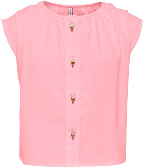 Kids Only Kmglina bluse til småbarn, Tickled Pink (104) 104