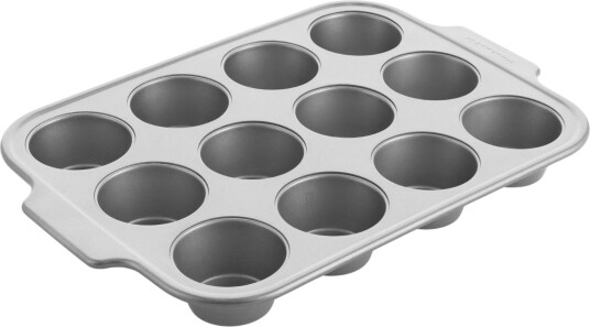 KitchenAid - Metal Bakeware muffinsform 12 stk stål